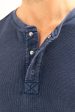 Waffle Henley - Indigo Online