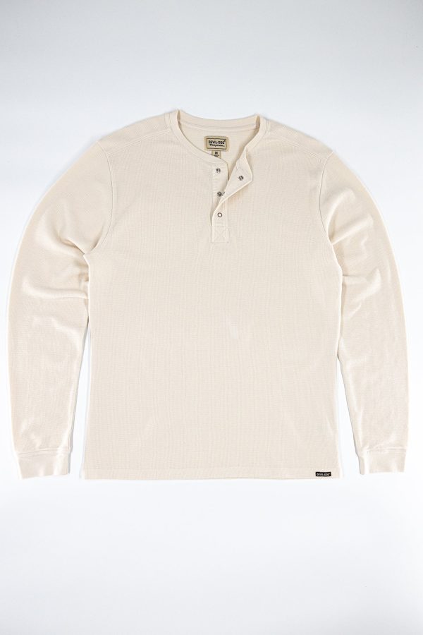 Waffle Henley - Oat Supply