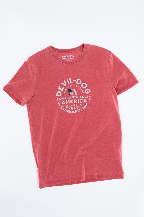 Graphic T-Shirt - USA Stamp Discount