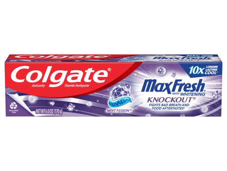 Colgate MaxFresh Knockout w  Whitening Power (Full Size) Online Hot Sale