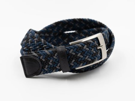 Stretch Woven Belt- Multi Color on Sale