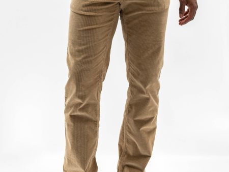 Stretch Corduroy Pant - Khaki on Sale