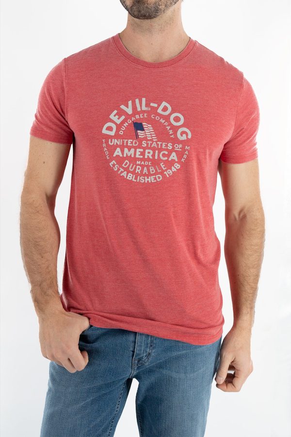 Graphic T-Shirt - USA Stamp Discount