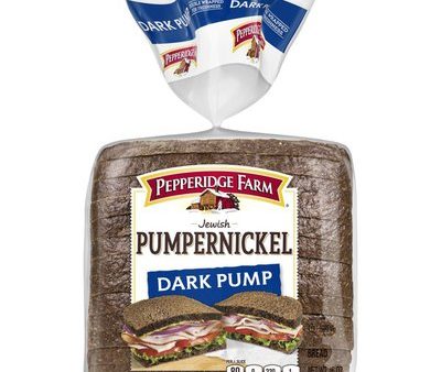 Pepperidge Farm Jewish Pumpernickel Dark Pump Bread, 16 oz. Loaf Hot on Sale