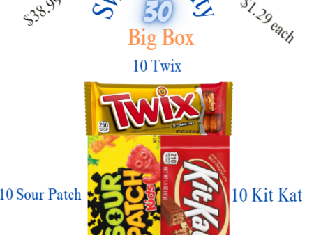 The Sweet & Salty 30ct. Big Box (Great Value Buy) Online