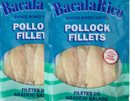 Bacala Salted Pollock Fillets 2pk $7.50 each(Great Value Buy) For Sale